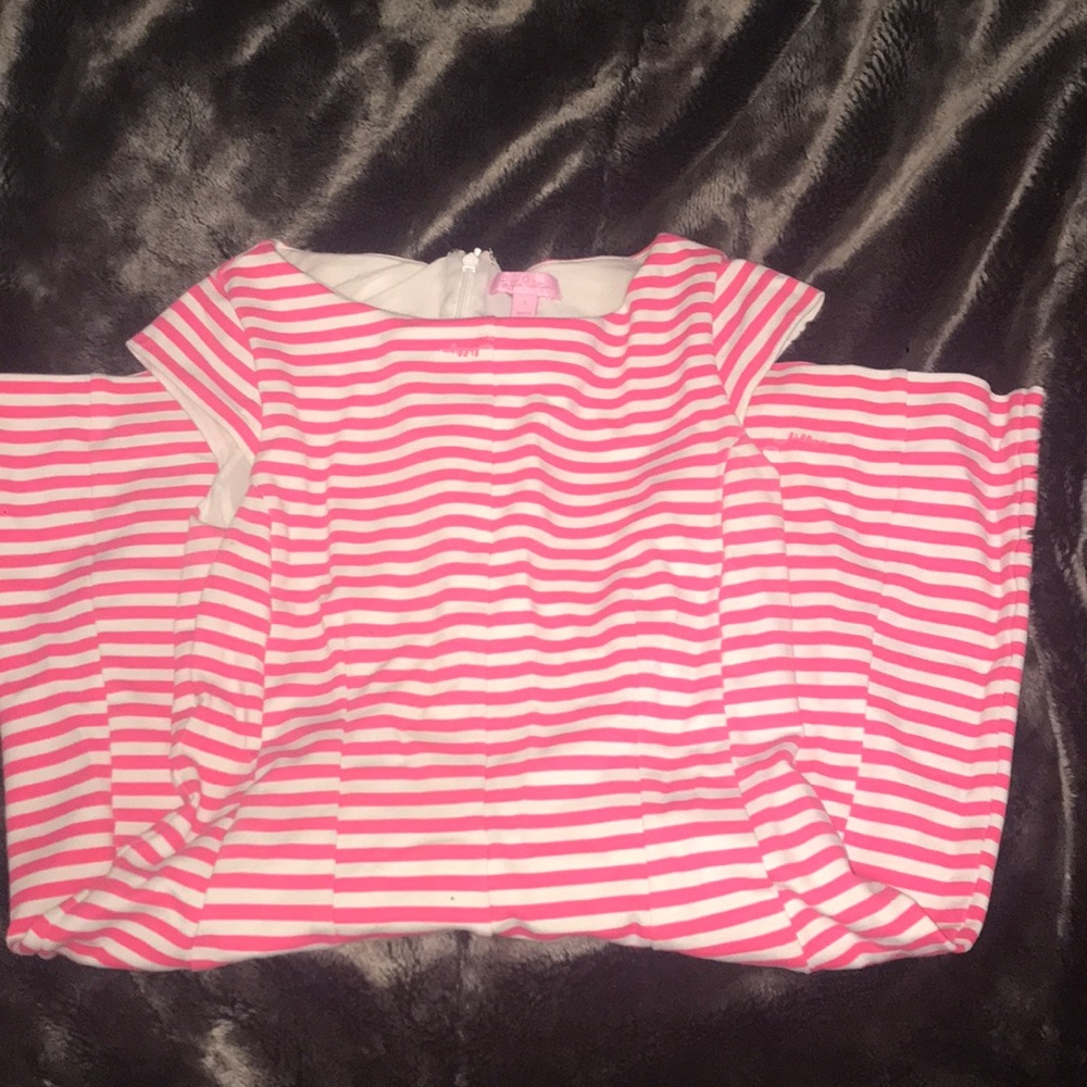 Lilly p stripped dress